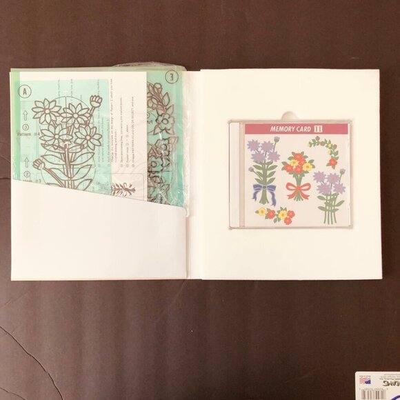 Janome Flower Series Big Floral Series #11 CD Templates New Machine Embroidery - Picture 2 of 5